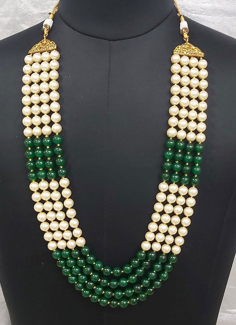 Green Indian Sparkly Designer For Party And Functions Wedding Wear Latest New Fancy Mala Collection 1260 Green